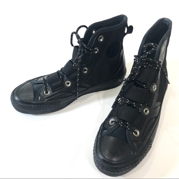 Converse Shoes | Chuck Taylor All Star Black High Top 385 | Poshmark